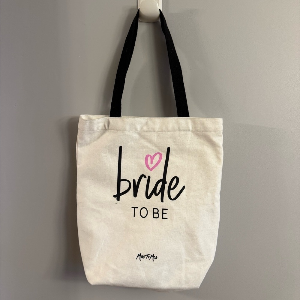 White Bride To Be Tote Bag